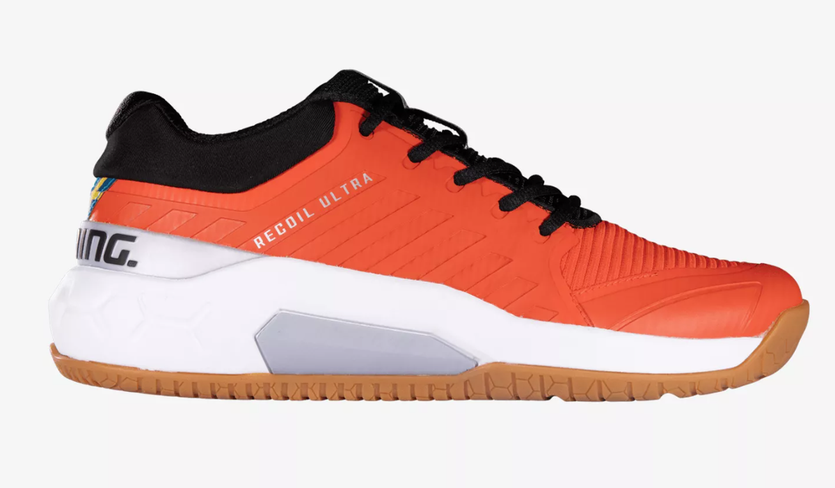 SAVE 10%  - Salming Recoil Ultra Men's Shoes, Neon Orange