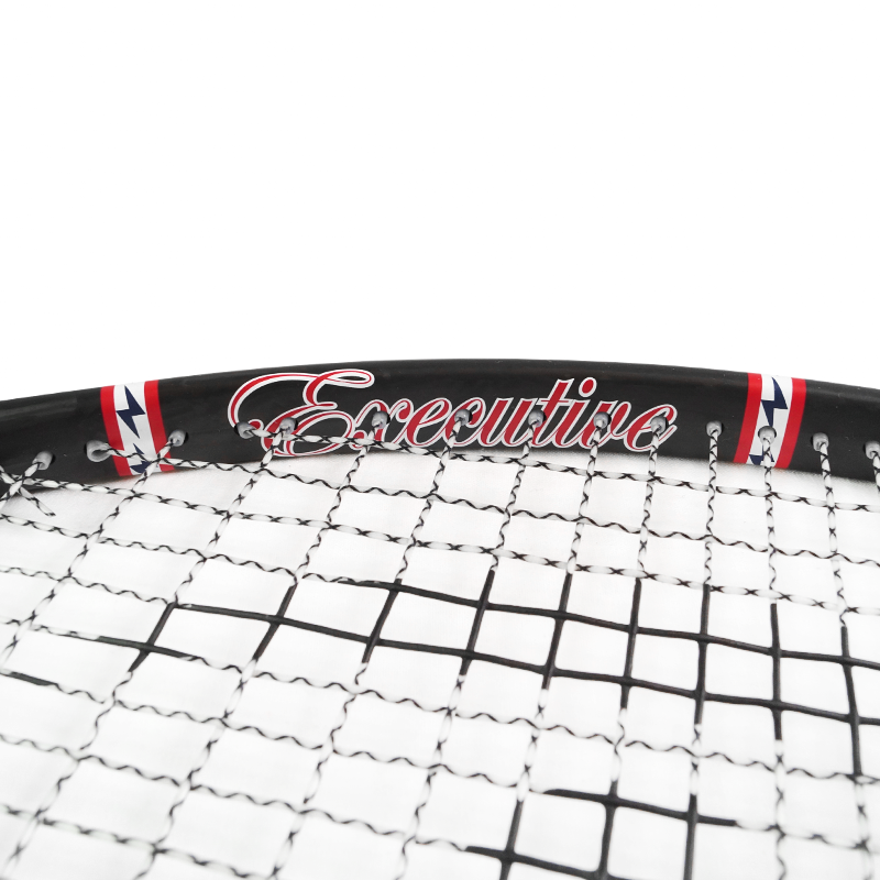 Harrow Bancroft Executive Doubles Squash Racquet, Black