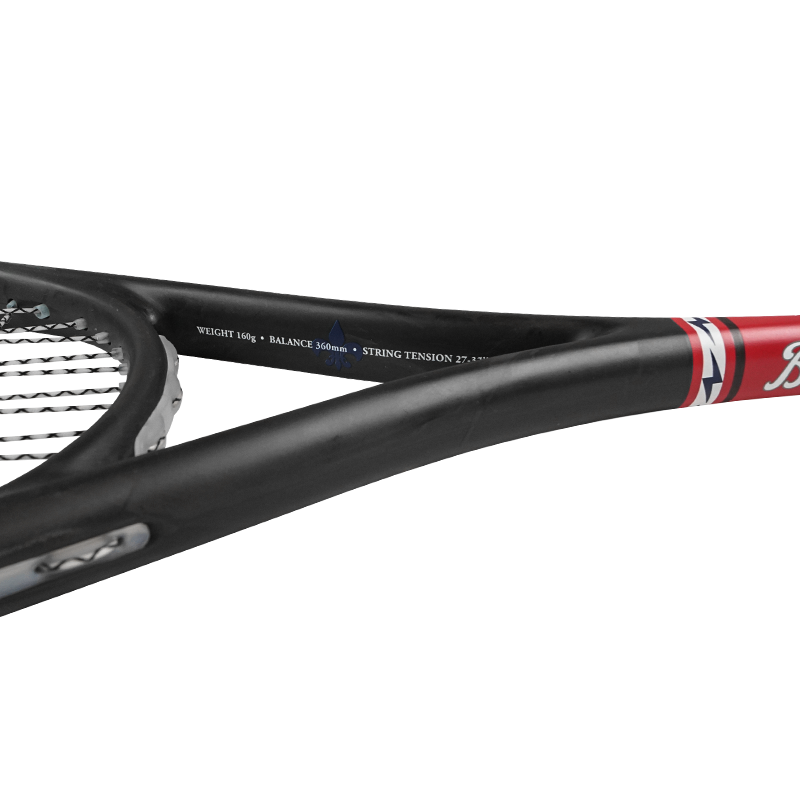 Harrow Bancroft Executive Doubles Squash Racquet, Black