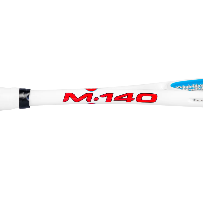 Harrow M-140 Squash Racquet, White/Blue/Red