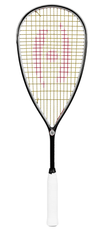 Harrow Storm 145 Squash Racket, Black/Grey/Red