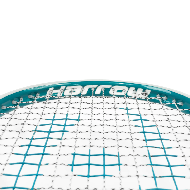 Harrow Response 115 Squash Racquet, Silver/Green/White