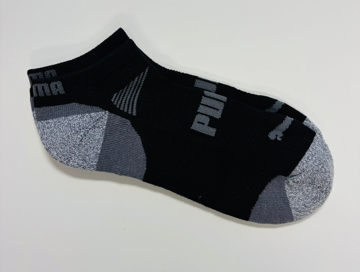 Puma Men's No Show Socks, 1-Pair, Black