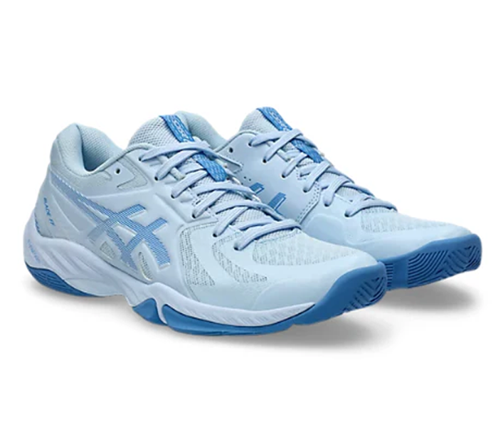 バドミントン 25cm アシックス BLADE FF Save $20 - Asics Blade FF Women's Squash Shoes, Light Blue / Blue