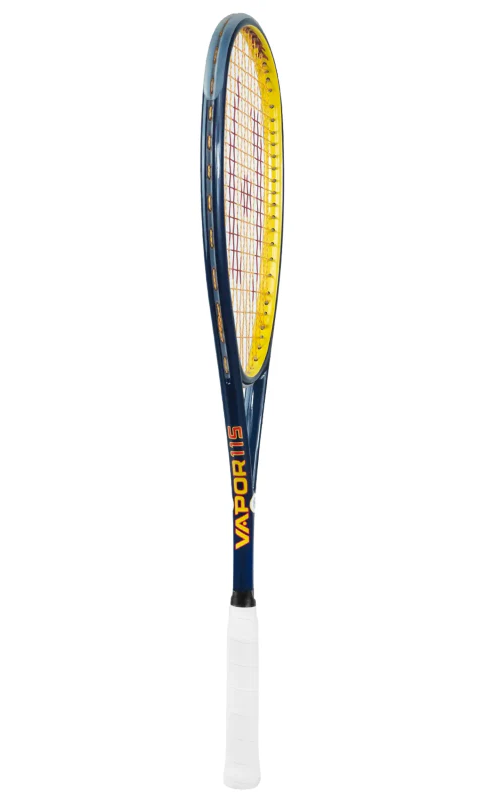 Harrow Vapor 115 Squash Racquet, Blue/Yellow/Red