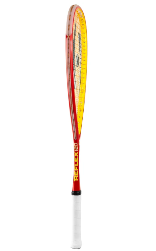 Harrow Reflex 120 Squash Racquet, Red/Yellow/White