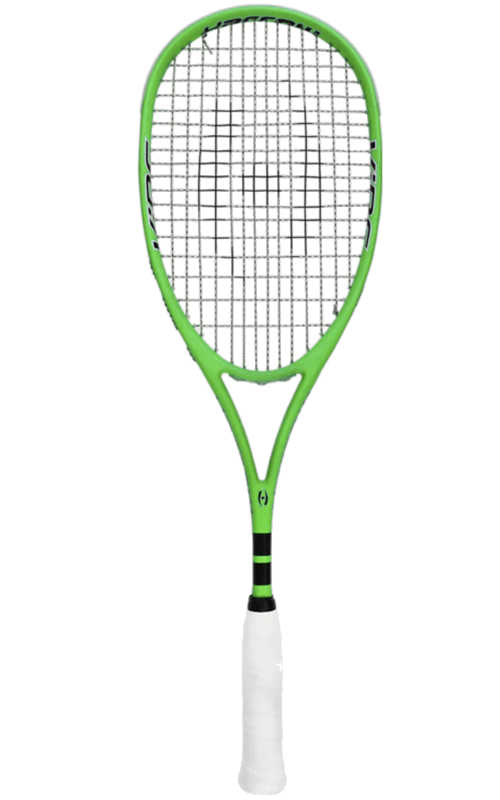 New Cosmetic - Harrow Vibe 115 Squash Racquet, Lime/Black