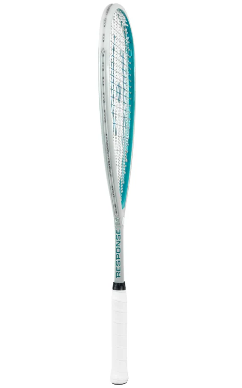 Harrow Response 115 Squash Racquet, Silver/Green/White