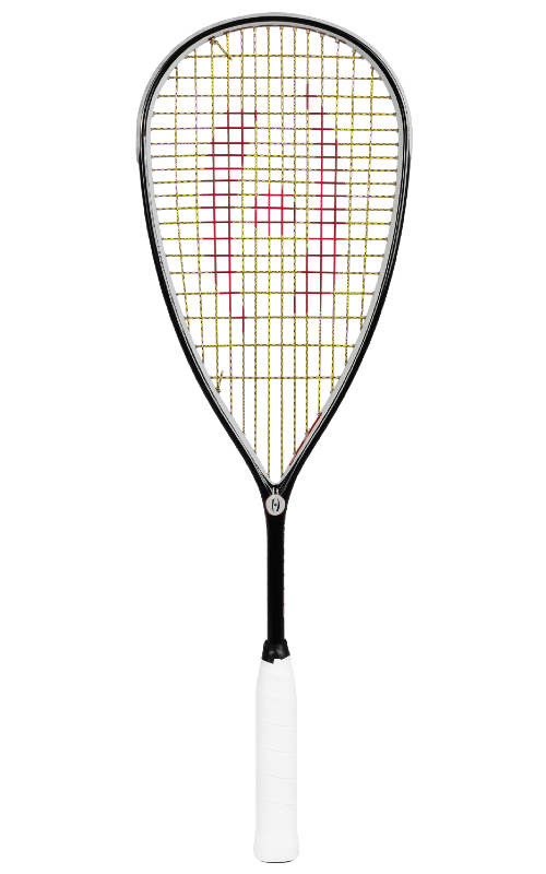 Harrow Storm 145 Squash Racquet, Black/Grey/Red