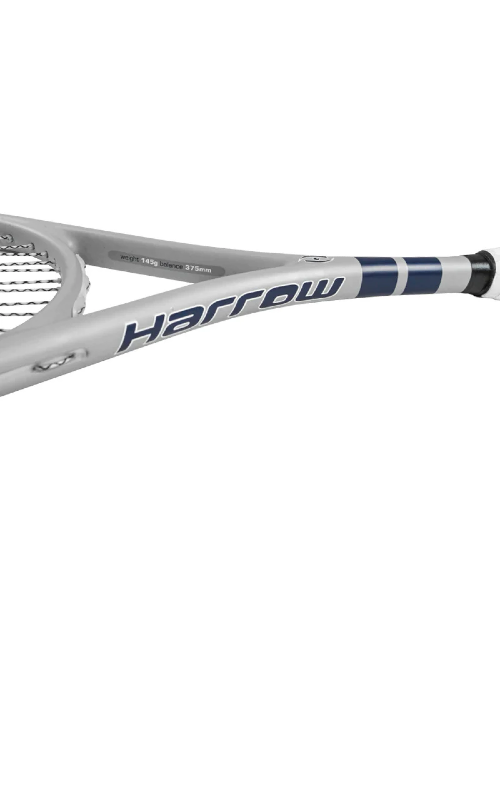 Harrow Stratus Squash Racquet, Grey / Navy