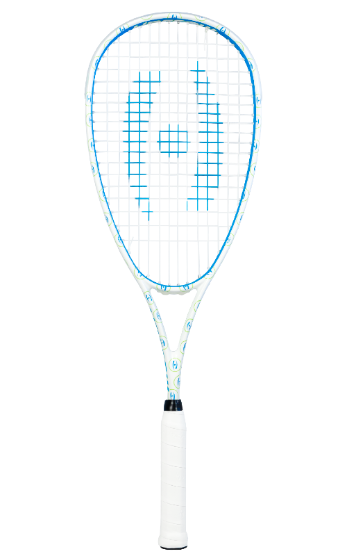 new - Harrow Junior 130 Squash Racquet, White/Blue/Green