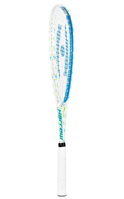 new - Harrow Junior 130 Squash Racquet, White/Blue/Green