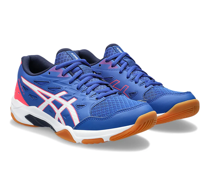 Asics Gel-Rocket 11 Women's Court Shoes, Blue/White – SquashGear.com