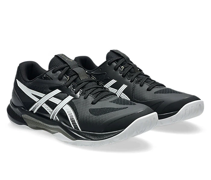 new - Asics Gel Tactic 13 Men's Court Shoes, Black/White