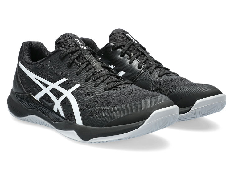 Sale $20 off - Asics Gel-Tactic 12 Men's Court Shoes, Black / White - Discount in the cart