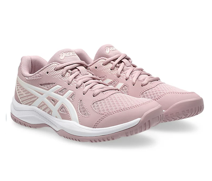 new color - Asics Upcourt 6 Women's Court Shoes, Morganite/White