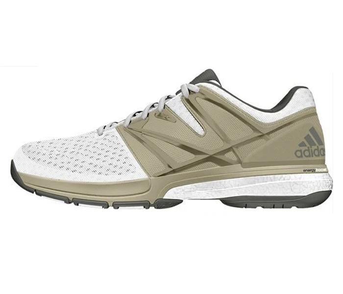 adidas Women Stabil Boost (White / Star Metallic / Tech Metallic)