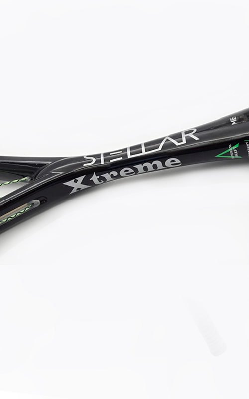 Stellar Xtreme Squash Racquet, Black/Silver