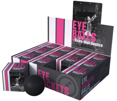 Eye Junior Pink Dot Squash Ball, 1 - pack – SquashGear.com