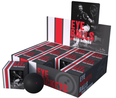 Eye Red Dot Squash Ball - 1 pack