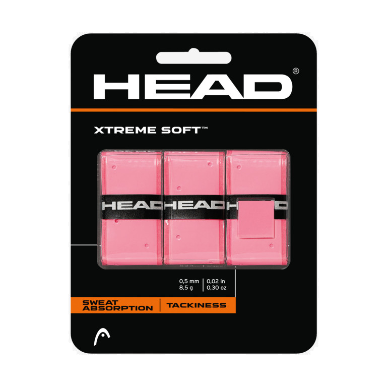 Head XtremeSoft Grip Overwrap, 3-pack