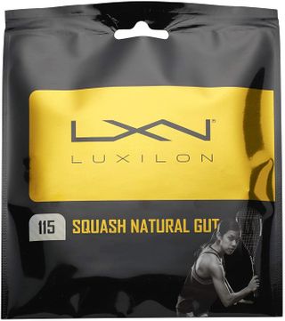 Wilson Luxilon Squash Natural Gut 1.15g String, Set –