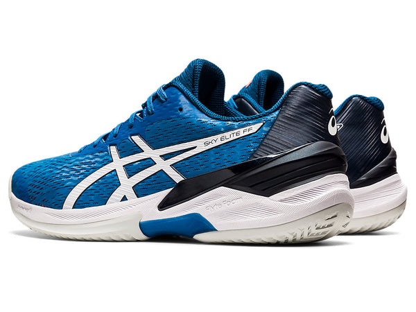 Asics Sky Elite FF Reborn Men's Court Shoes, Blue/White