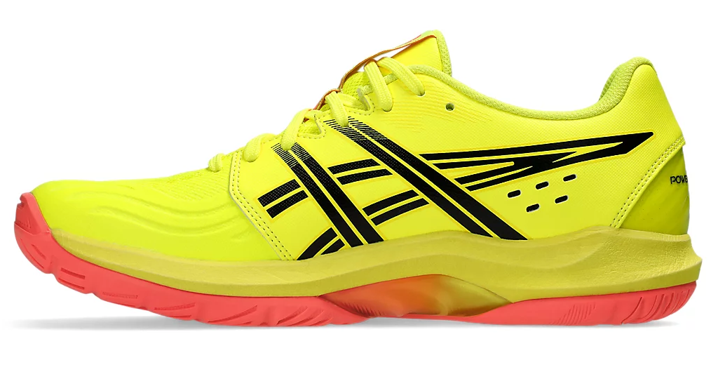 new - Asics Sky Elite FF 3 Paris Men's Court Shoes, Safety Yellow / Black