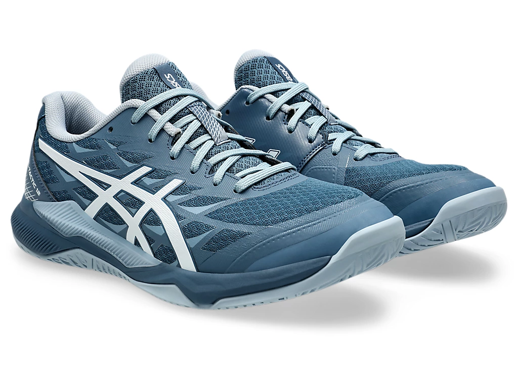 new color - Asics Gel-Tactic 12 Men's Court Shoes, Vintage Indigo / White