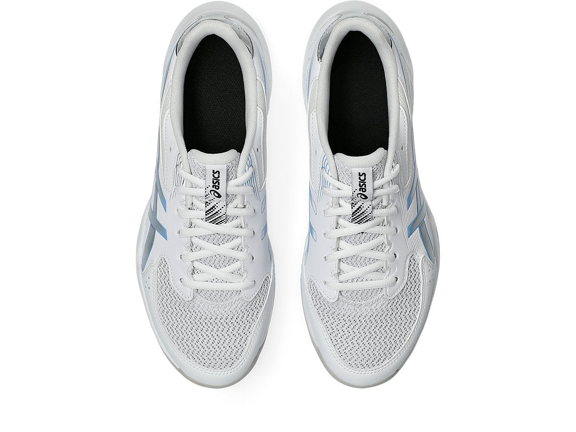new - Asics Gel Rocket 12 Men's Court Shoes, White/Cloud Grey