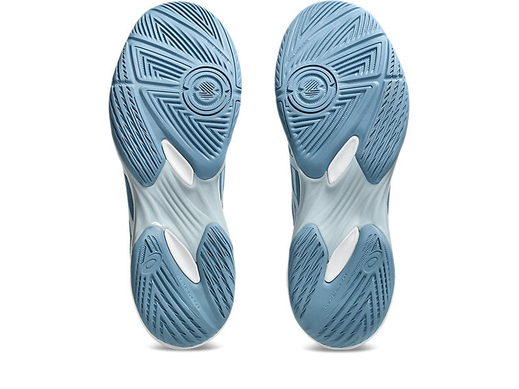 new - Asics Gel Rocket 12 Men's Court Shoes, Saba Blue/Cool Grey