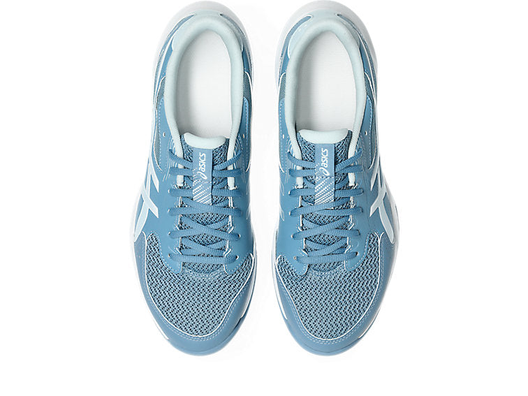 new - Asics Gel Rocket 12 Men's Court Shoes, Saba Blue/Cool Grey