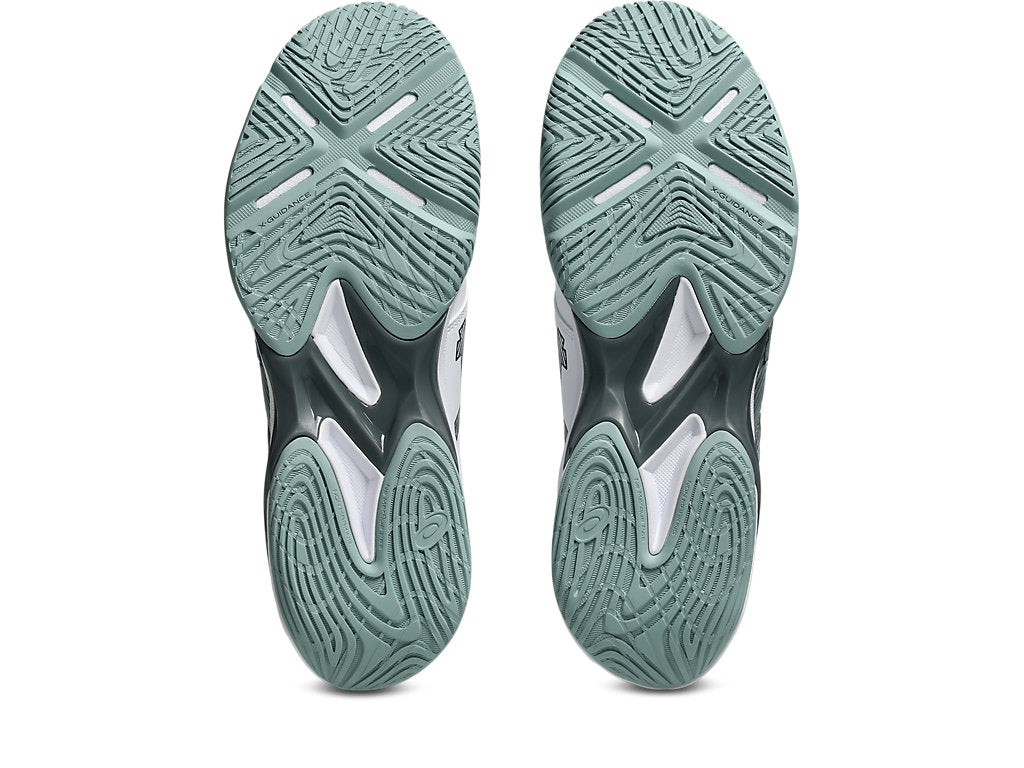 new - Asics Blade FF 2 Men's Court Shoes, White/Ocean Haze