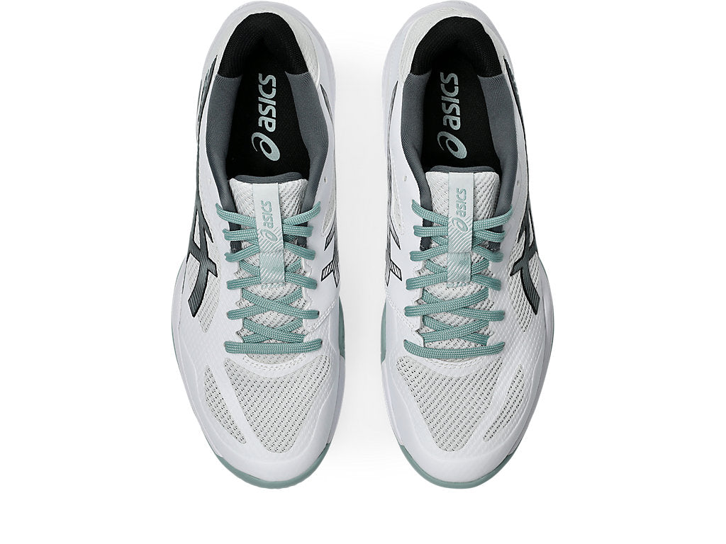 new - Asics Blade FF 2 Men's Court Shoes, White/Ocean Haze