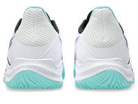 new - Asics Blade FF 2 Men's Court Shoes, White/Radiant Amethyst