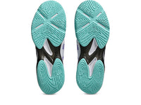 new - Asics Blade FF 2 Men's Court Shoes, White/Radiant Amethyst