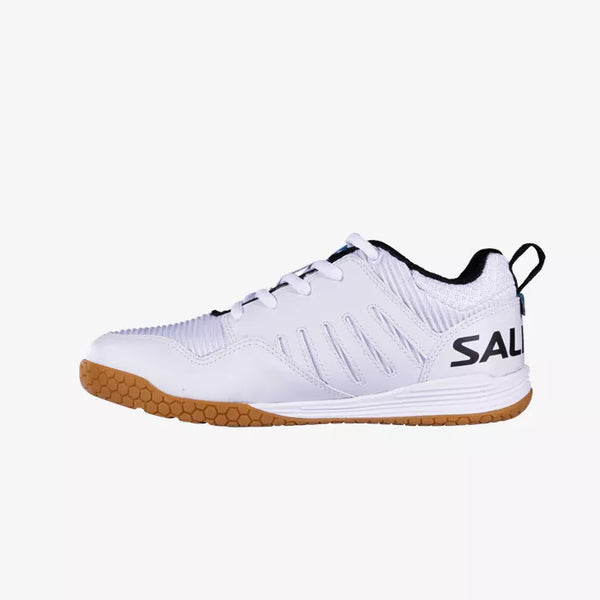 new - Salming Rival 2 Junior Shoes, White/Blue