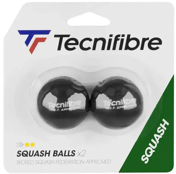 Tecnifibre Double Yellow Dot Ball, 2-pack