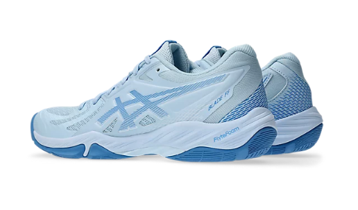 Asics Blade FF Women's Squash Shoes, Light Blue / Blue Coast