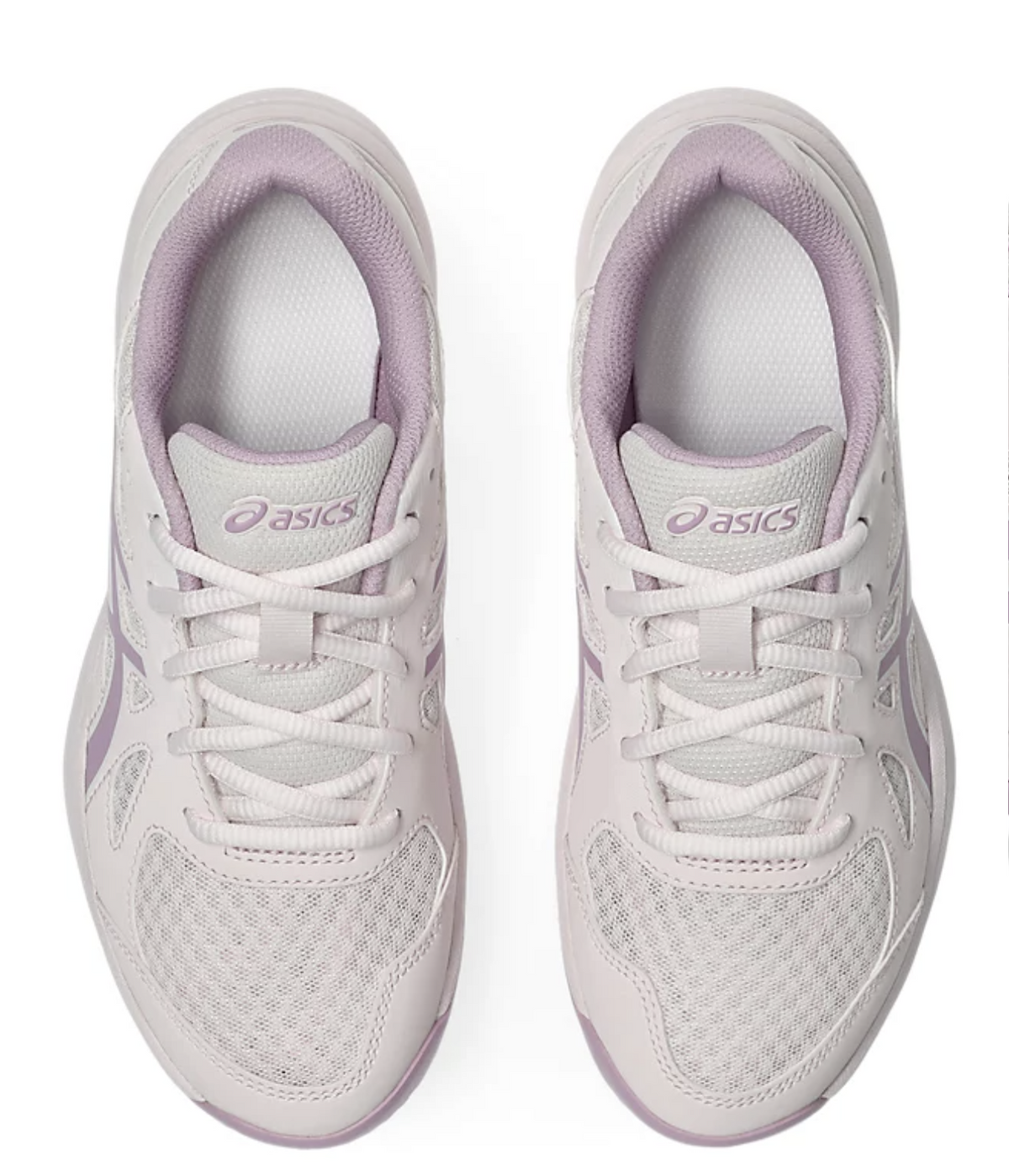 New color - Asics Upcourt GS 6 Junior Court Shoes, Pale Pink/Light Ube