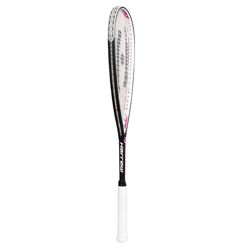 Harrow Meta 115 Squash Racket, Navy/White/Pink