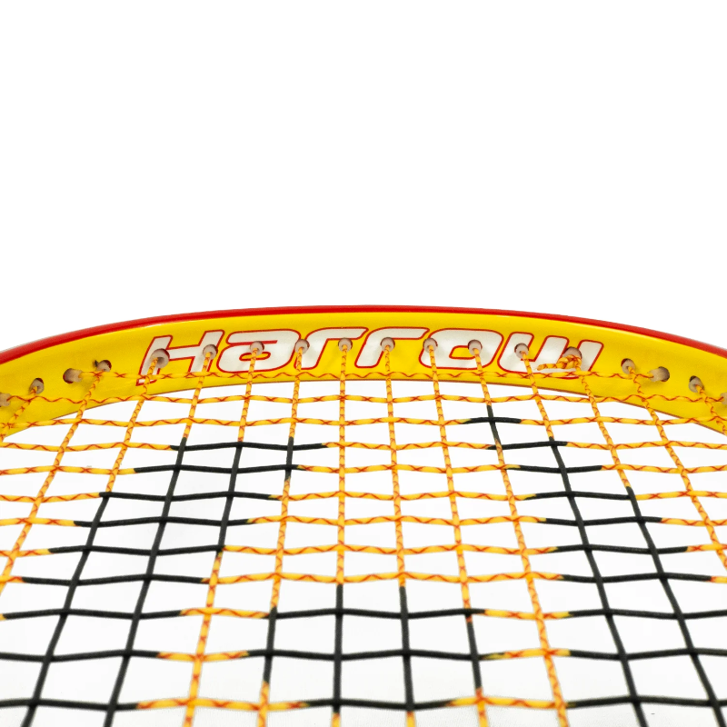Harrow Reflex 120 Squash Racket, Red/Yellow/White