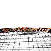 Harrow Spark 115 Squash Racquet, Custom Youssef Ibrahim, White/Black/Orange