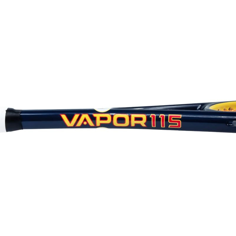 Harrow Vapor 115 Squash Racket, Blue/Yellow/Red