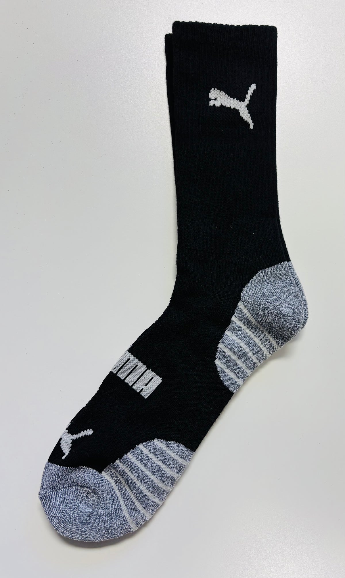 Puma Men's Crew Socks, 1-Pair, Black