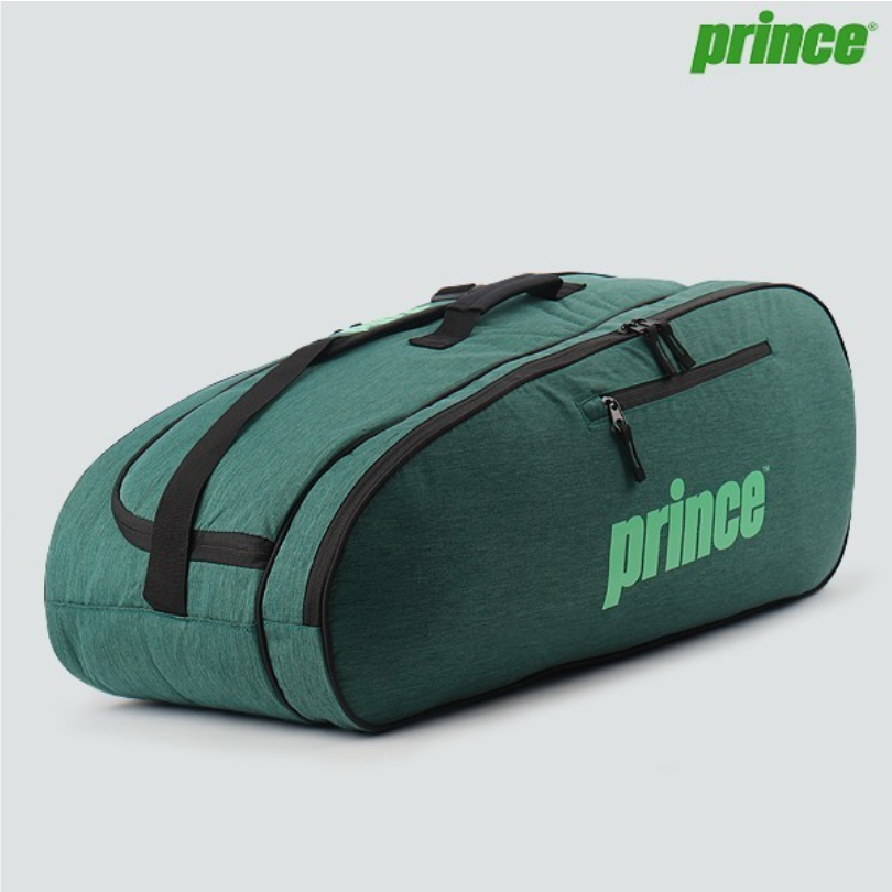 NEW - Prince Essentials 6 Pack Racquet Bag, Green/Mint 2025