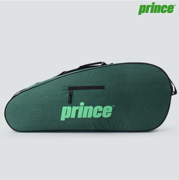 NEW - Prince Essentials 3 Pack Racquet Bag, Green/Mint 2025