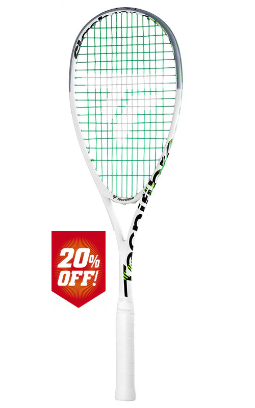 SALE 20% off - Tecnifibre SLASH 125 Squash Racquet