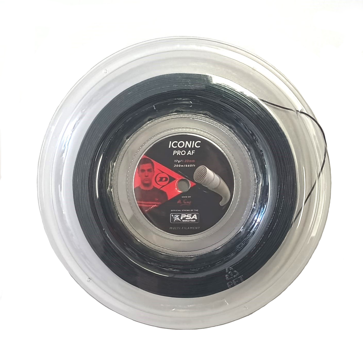 NEW - Dunlop Iconic Pro AF String, 200M REEL 17g, Black