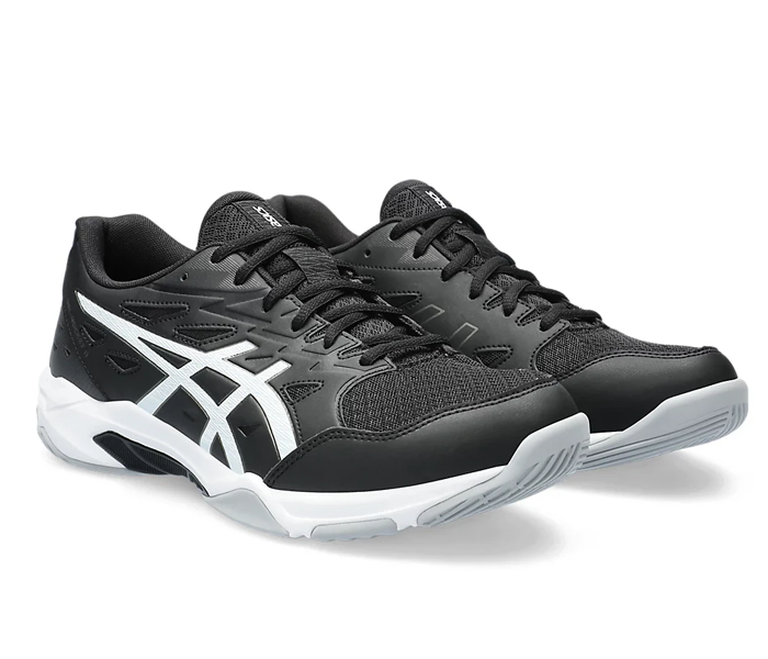 Asics Gel-Rocket 11 Men's Court Shoes, Black/Gunmetal